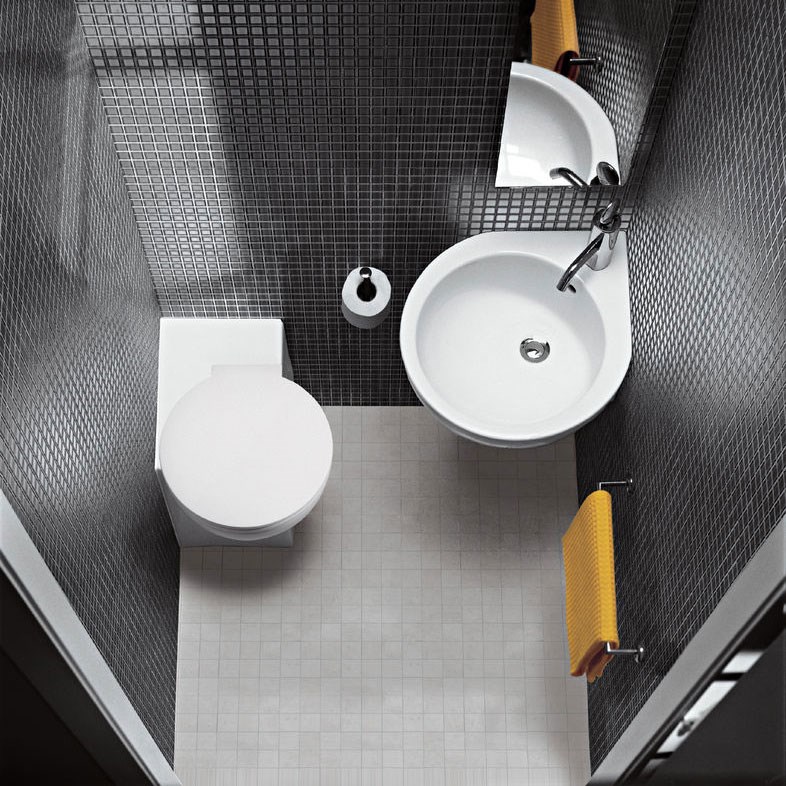 Mini toiletskål til det lille toilet  Design4home